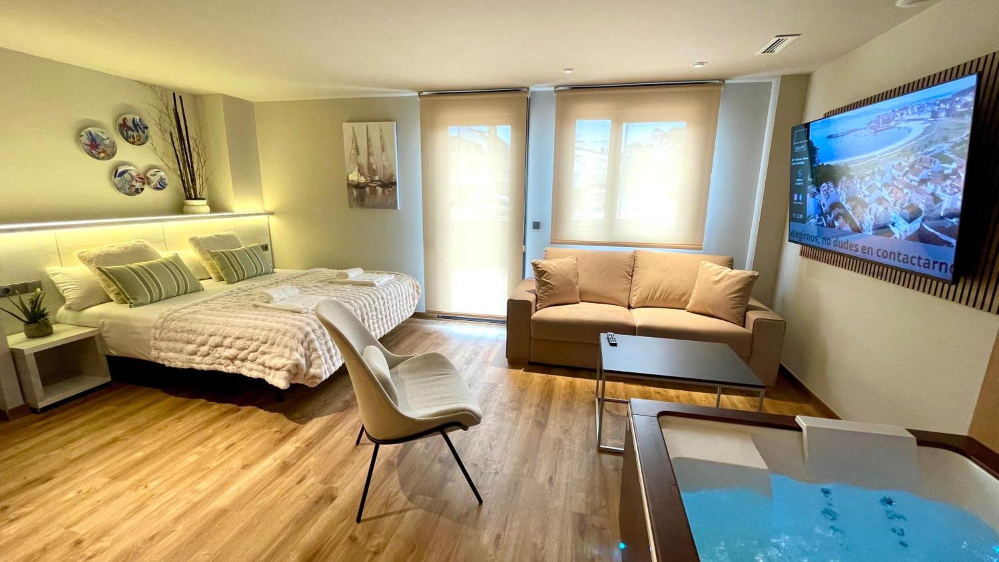 Sanxenxo Deluxe Apartamentos ภายนอก รูปภาพ