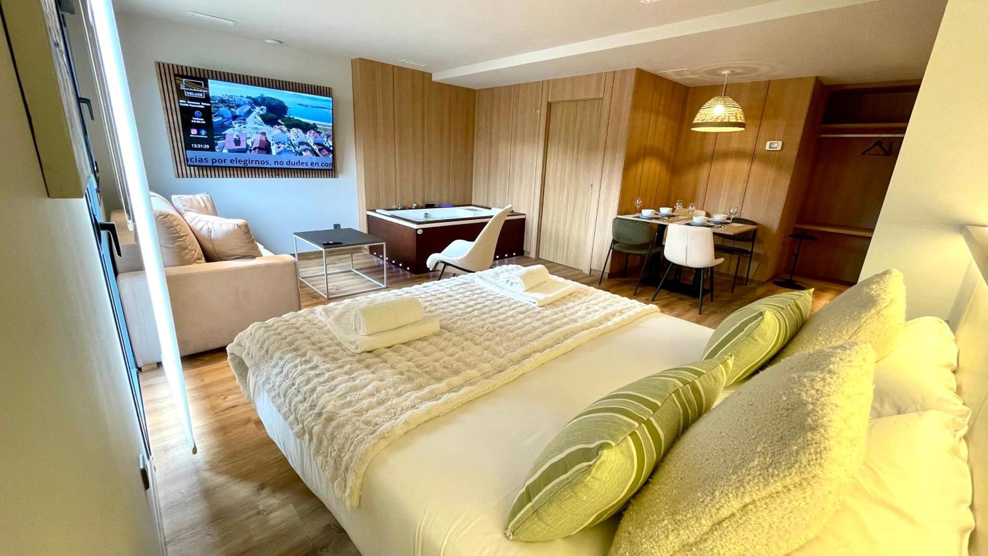 Sanxenxo Deluxe Apartamentos ภายนอก รูปภาพ
