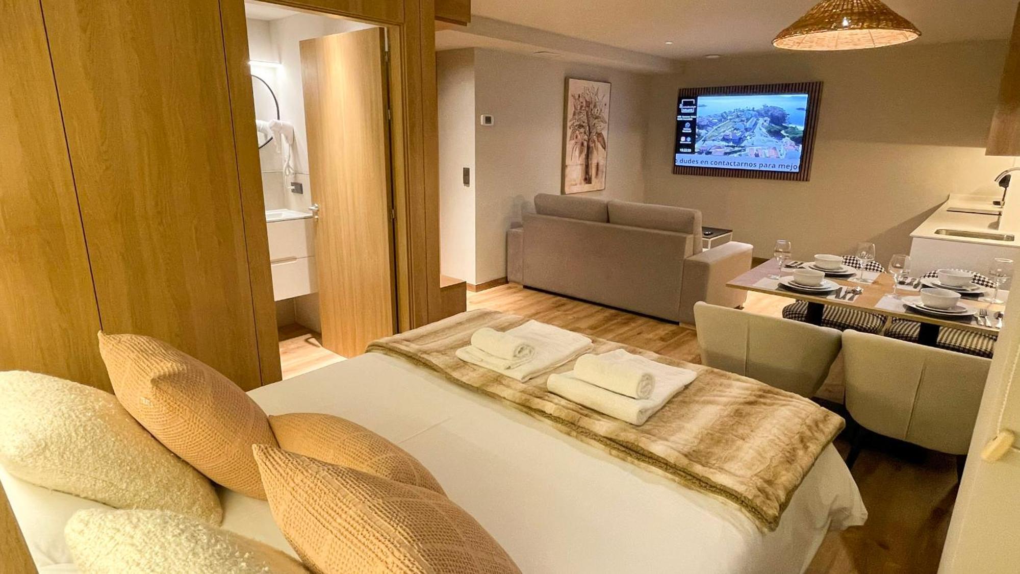 Sanxenxo Deluxe Apartamentos ภายนอก รูปภาพ