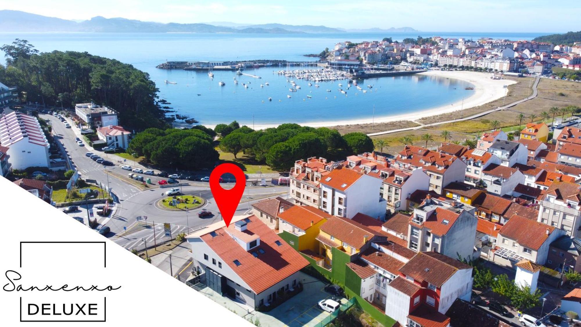 Sanxenxo Deluxe Apartamentos ภายนอก รูปภาพ