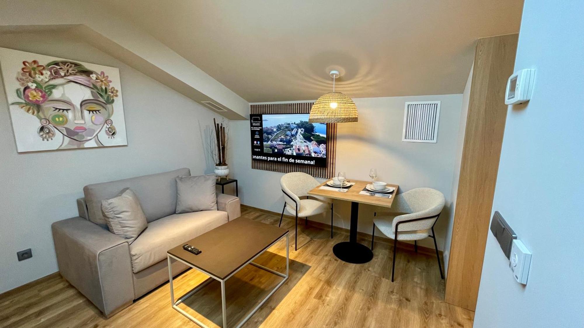 Sanxenxo Deluxe Apartamentos ภายนอก รูปภาพ